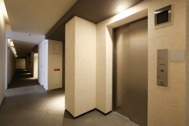 　プライバシー性の高い内廊下設計
