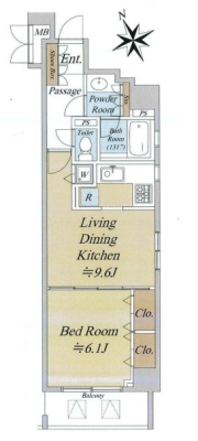 　2面採光角住戸、キッチンは人気の独立タイプのL字型システムキッチンです。キッチンと浴室に小窓あり！